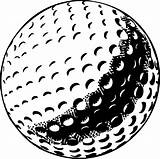Golf Clipart Ball Balls Clip Transparent Background Cliparts Library sketch template