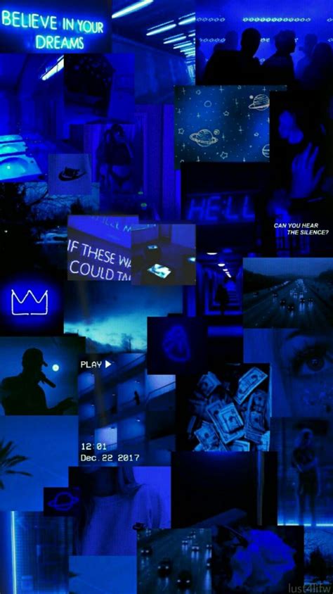 [35 ] Dark Blue Aesthetic Tumblr Android Iphone