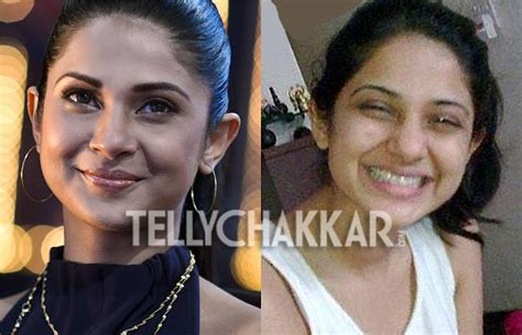 Television Actress With And Without Makeup Famous People