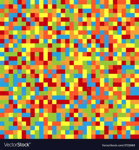 colorful pixelated background royalty  vector image