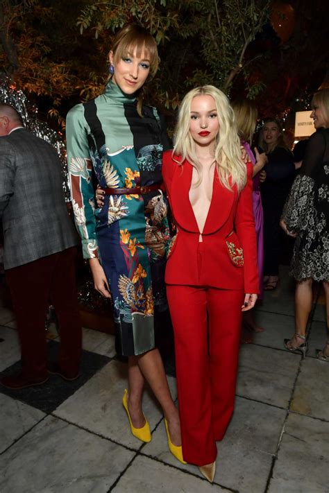 dove cameron attends the vanity fair and lancome women in hollywood celebration at soho house in