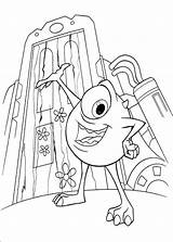 Monsters Inc Coloring Pages Printables Kids sketch template
