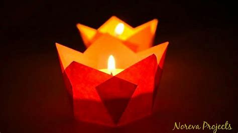 christmas paper candle holder easy diy candle holder  paper