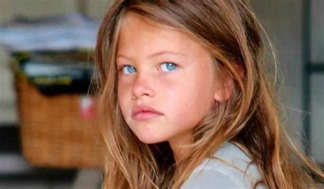 at the age of 10 she was named the most beautiful girl