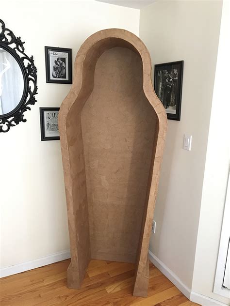 making  foam board sarcophagus   ancient egypt halloween party