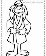 Pages Coloring Hong Kong Cartoons 80s Phooey Cartoon Template Colouring Acoloringbook Wombles sketch template