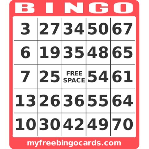 printable bingo cards   printable cards