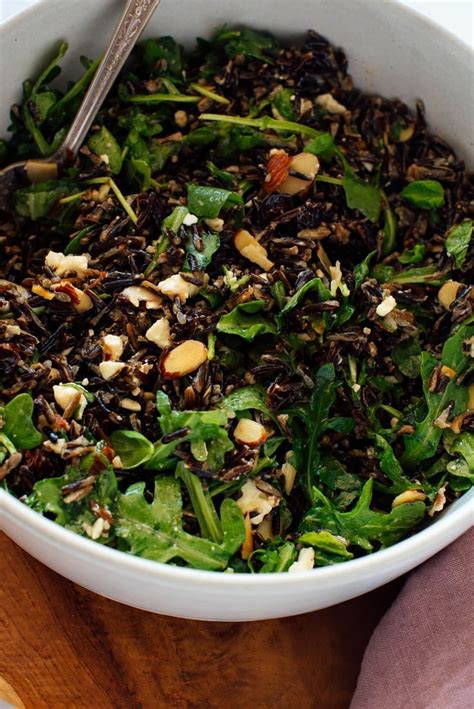 This Irresistible And Hearty Salad Includes Wild Rice Arugula Dried