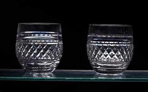 Sold Price Set Of Waterford Crystal Drinking Glasses Height 3 3 4