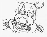 Coloring Fnaf Freddy Nightmare Getdrawings Personal Use sketch template