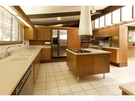 pin  sarah heasman  kitchen property listing midcentury modern interior design