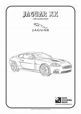 Coloring Jaguar Pages Xk Car Cool Vehicles Jdm Xlr Cadillac Template sketch template