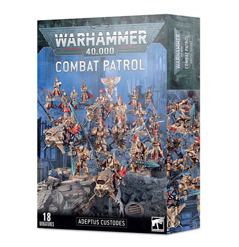 combat patrol adeptus custodes warhammer  wargamers hub