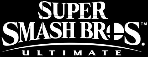 super smash bros ultimate logo  aaronunikitty  deviantart