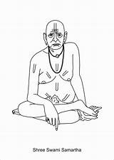 Swami Samarth Coroflot Shree S3images Sah Shruti sketch template