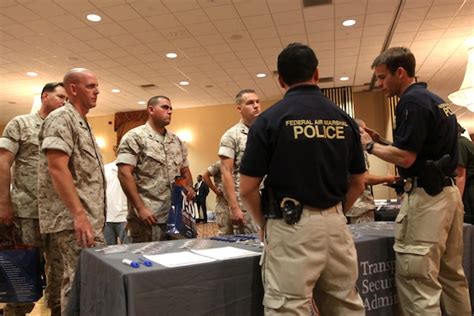 Career Fair Prepares Service Members For Life Outside Military Marine