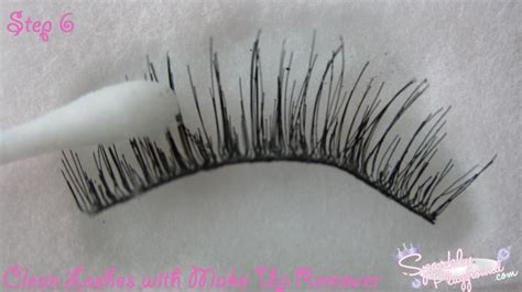 tutorial how to clean and reuse false eyelashes sparkly playground how to clean eyelashes