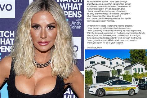 Rhobh Star Dorit Kemsley Breaks Her Silence After Being Robbed At