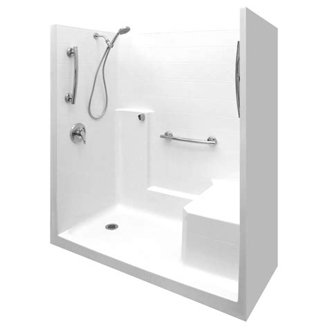 Ultimate Sa 60 X 32 One Piece Low Threshold Shower Stall