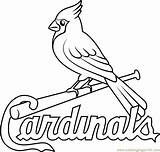 Coloring Cardinals Louis Logo St Mlb Pages Cleveland Indians Color Dodgers Printable Print Angeles Los Sports Getcolorings Astros Coloringpages101 Houston sketch template