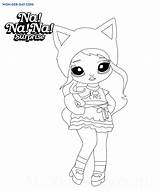 Coloriages Becky Whiskers sketch template