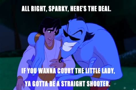 Sparky Funny Quotes From Genie In Aladdin