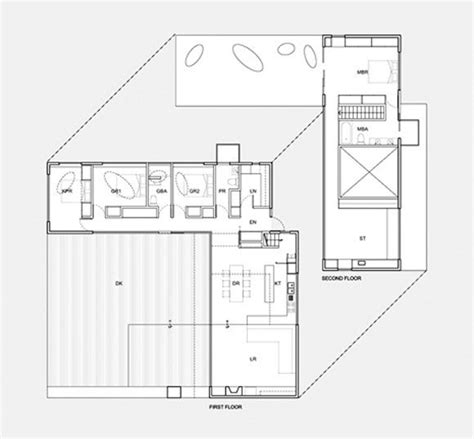 story  shaped house design  work architecture  shaped house floor plan contemporary