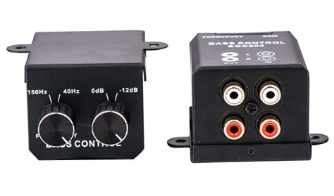 aa universal remote level bass control  car amplifier amp sgc ebay
