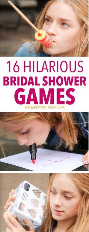 16 Hilarious Bridal Shower Games Fun Bridal Shower Games Outdoor