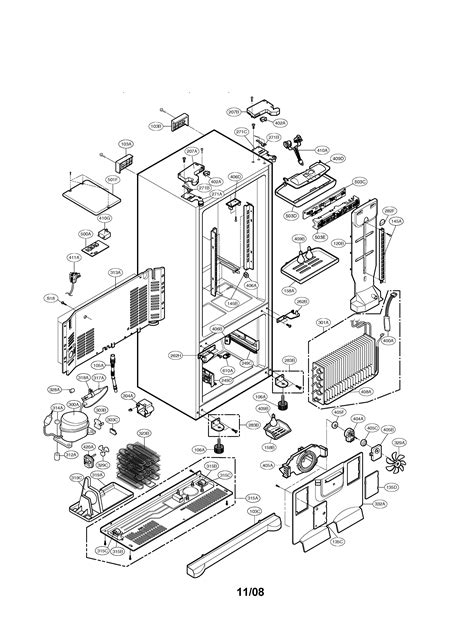 lg refrigerator parts model lfc sears partsdirect