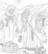 Oosten Kleurplaat Wijzen Het Uit Coloring Pages Christmas Bible раскраска Visit рождество sketch template