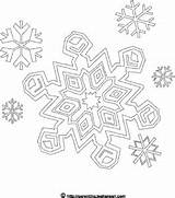 Coloring Snowflakes Pages Winter Blizzard Snowflake Snow Storm Printable Print Weather Leehansen Parenting Kids Link Size Color Simple Pdf Template sketch template