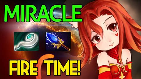 miracle dota 2 lina vol 2 [middle] fire time youtube
