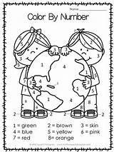 Earth Coloring Pages Color Worksheets Activities Preschool Kids Choose Board Number Printables Save sketch template
