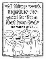 Joseph Bible Printables Coloring Brothers His Forgives God Together Preschool Works 28 Good Children Trust Christian He sketch template