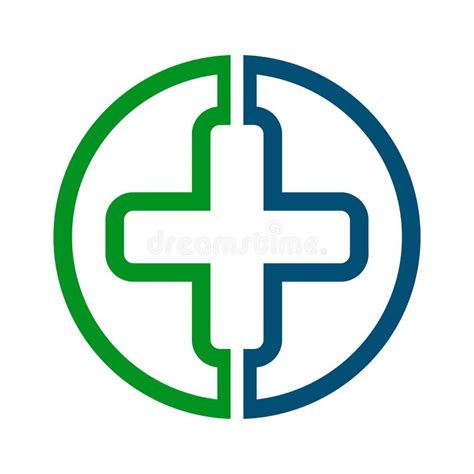 medisch logo kruislogo logo van medische centra gezondheidssymbolen logo van het hart