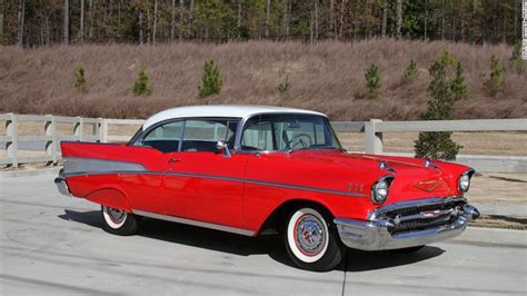 1957 chevrolet bel air 21 most iconic american cars cnnmoney