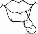 Coloring Lips Pages Getdrawings Printable sketch template