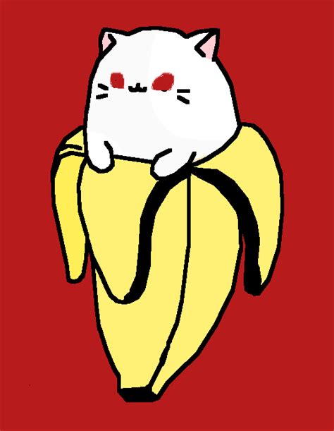 Pixilart Evil Banana Cat By Tyler Sinclair