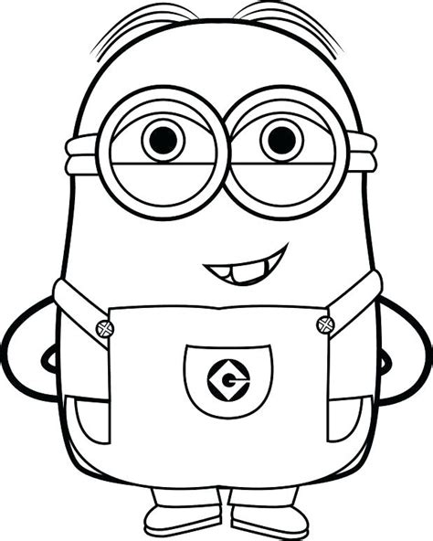 minion coloring pages  print   getcoloringscom  printable
