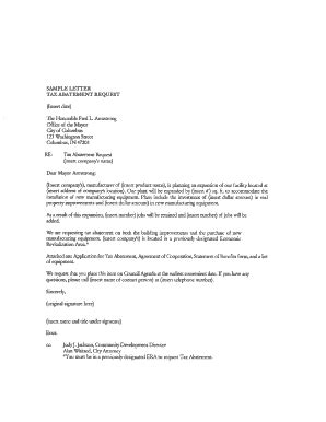 sales tax penalty waiver sample letter sample letter requesting sales