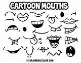 Mouths Noses Bocas Expressions Sarahrenaeclark Head Leicht Comicfiguren Malen Zeichnungen Buchtipps Zahn Webstockreview Animadas sketch template