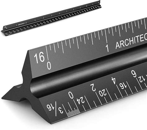 buy architectural scale ruler aluminum architect scale triangular scale