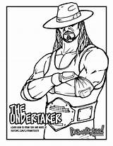 Undertaker Wwe Drawing Draw Coloring Tutorial Drawittoo sketch template