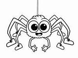 Spinnen Herfst sketch template