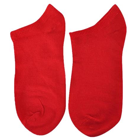 casual womens red ankle boat sock  cut socks  socks  underwear sleepwears