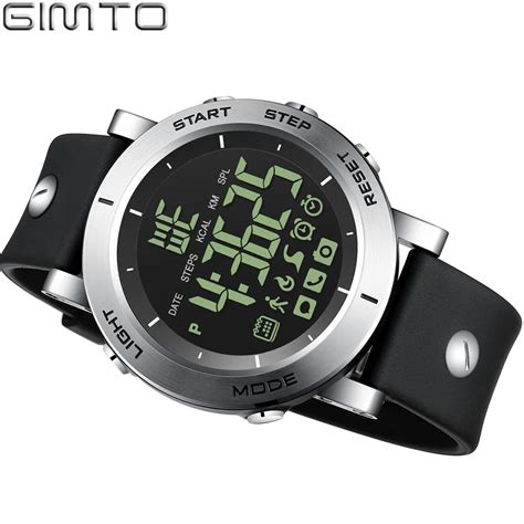 gimto brand bluetooth sport smart  men shock stopwatch waterproof