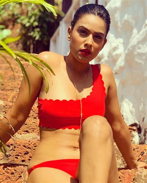 Naagin 4 Actress Nia Sharma In Red Bikini Is Too Hot To