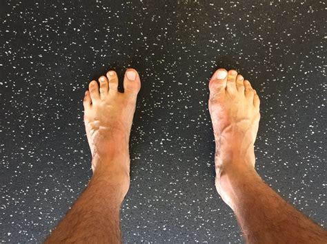 shoes affect  feet       chalk training