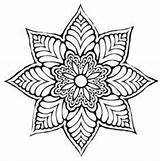 Traceable Flower Coloring Mandala Designs Drawings Drawing Pattern Pages Patterns Mandalas Doodle Zen Tattoo Google Cool Adults Search Coloriage Shapes sketch template